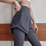 Two Pieces High Waist Fitness Yoga Pants