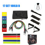 Elastic 100lbs 150lbs Fitness Resistance Bands S