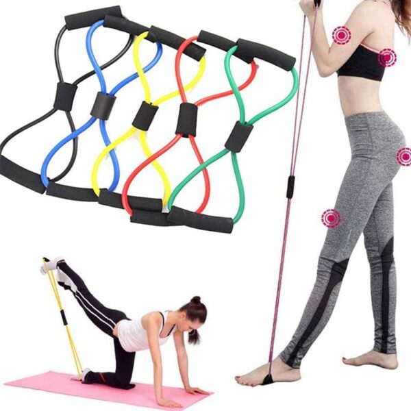 8 Word Chest Expander Elastic Rope