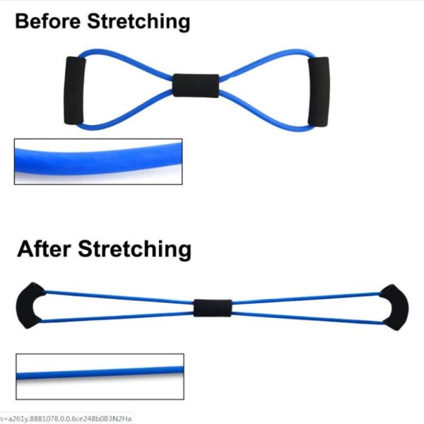 8 Word Chest Expander Elastic Rope