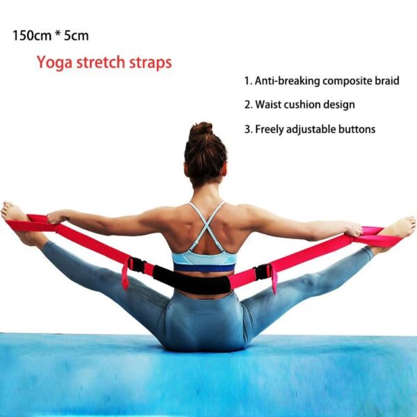 150x5CM Adjustable Gym Yoga Rope Belt
